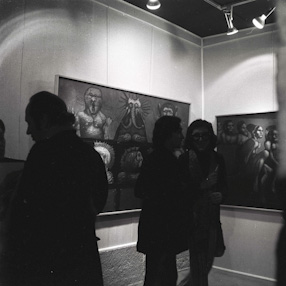 Jan Lebenstein\\\'s exhibition in Paris 