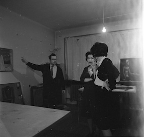 Pracownia Jerzego Nowosielskiego, 1966 