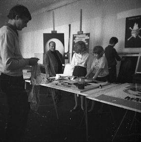 Artists House in Warsaw, 1966 