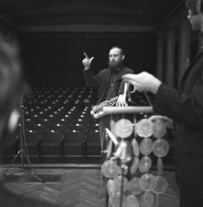 Włodzimierz Nahorny w Filharmonii Narodowej, 1970 