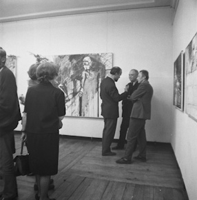 Opening of posthumous exhibition of Samuel Skierski 