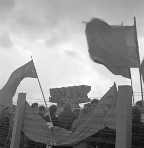 Odsłonięcie pomnika na Majdanku, 1969 
