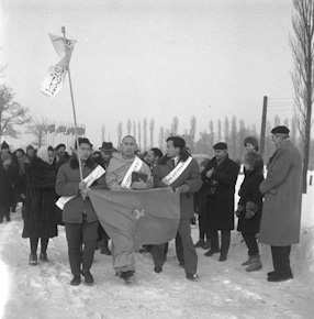 Marsz pokoju Hiroszima-Oświęcim, 1963 