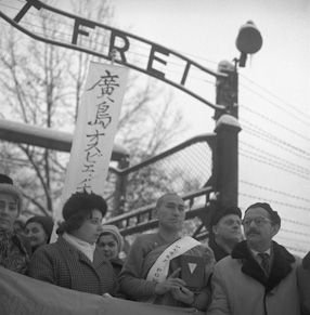Marsz pokoju Hiroszima-Oświęcim, 1963 