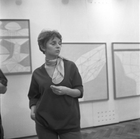 Achille Perilli\\\'s exhibition, 1969 