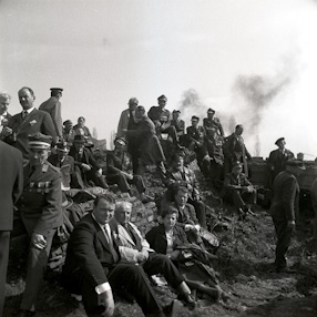 Odsłonięcie Pomnika Ofiar Faszyzmu w Oświęcimiu, 1968 