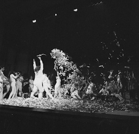 Bread&Puppet Theatre at the Festival of Open Theatre in Wroclaw, 1969 