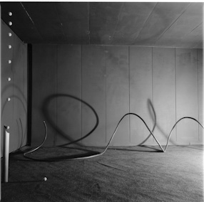 Edward Krasiński\'s exhibition at the Foksal Gallery, 1966 