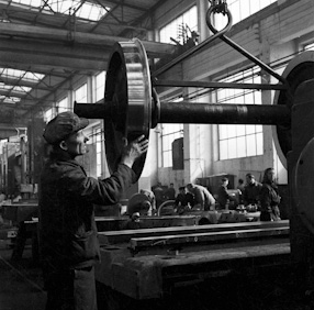 Żerań, fabryka samochodów, 1958 