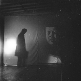 Wernisaż pokazu Grzegorza Kowalskiego, 1968 