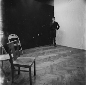 Grzegorz Kowalski at the Academy of Fine Arts, Warsaw, 1968 