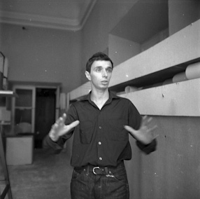 Grzegorz Kowalski na ASP, Warszawa, 1968 