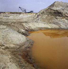 Sulfur industry in Tarnobrzeg, 1962/66 