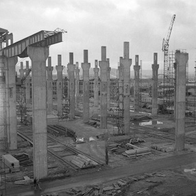 Dry dock in Gdynia, 1962/63 