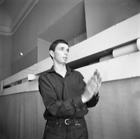 Grzegorz Kowalski na ASP, Warszawa, 1968 