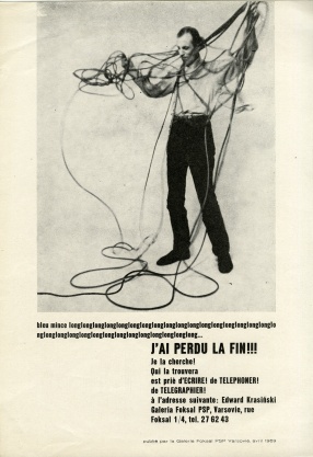 EDWARD KRASIŃSKI, J\'AI PERDU LA FIN!!!, 1969 