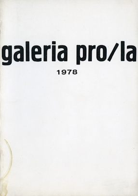 galeria Pro/La 1978 