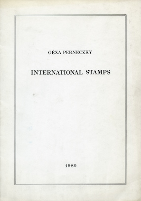 Géza Perneczky, International Stamps, 1980 