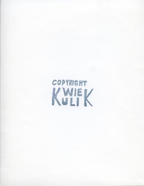 KwieKulik - Druki (Koperta) 