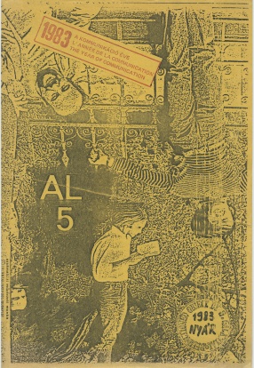 Zin Artystyczny: Géza Galántai, Artpool Letter, nya\'r 1983, AL 5 