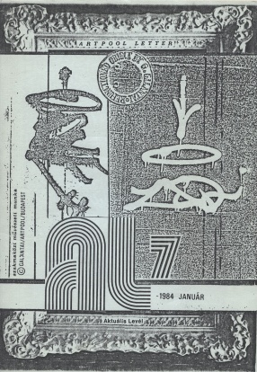 Zin Artystyczny: Géza Galántai, Artpool Letter, januar 1984, AL 7 
