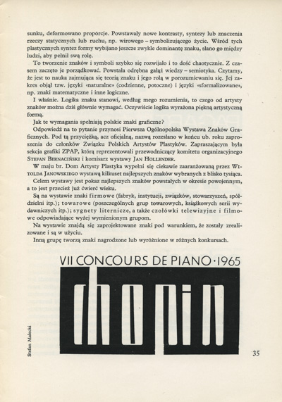 Litera, Warszawa, rok IV, nr 31-3/1969, str. 35 