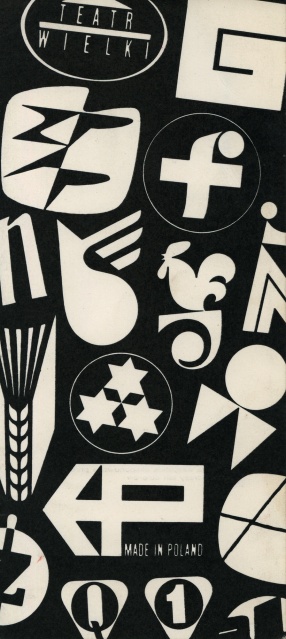 Zaproszenie, Pierwsza Ogólnopolska Wystawa Znaków Graficznych, 1969 