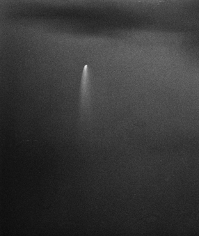 Photographic documentation of the comet 