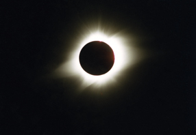 Photographic documentation of solar eclipse 