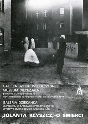 Katalog towarzyszący wystawie Jolanty Kłyszcz „O śmierci” 