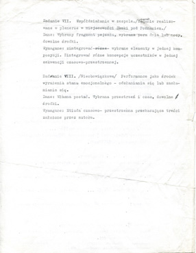 Program na rok akademicki 1988/89 