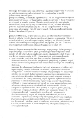 Dokument w sprawie powołania prof. Grzegorza Kowalskiego na promotora w przewodzie doktorskim Łukasza Koseli 