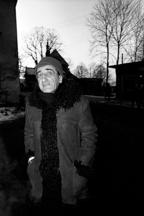 Tadeusz Kantor in Wielopole Skrzyńskie, 1983 