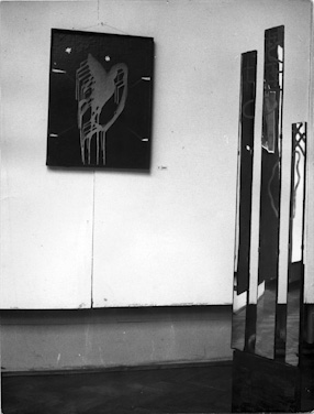 Composition and Manilus at I Syncretic Show, BWA Lublin, 1966 