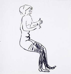 Alina Szapocznikow Drawing, 1967