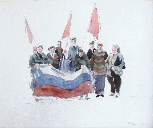 Olga Czernyszewa, Untitled (Demonstration), from the series Citizens, 2009