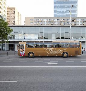 Złoty autobus Kurs: Muzeum - Park Rzeźby na Bródnie