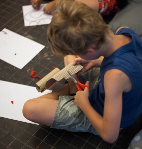 Open actions Workshops for kids during the “Reconstruction Disputes” exhibition