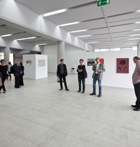Curatorial Guided Tour in English Thought Július Koller\'s exhibition