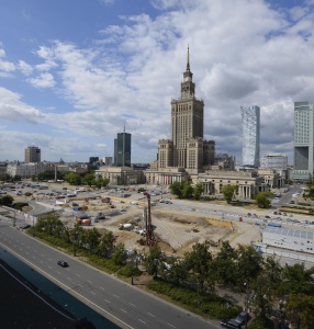 Konkurs na koncepcję punktu widokowego  na placu budowy Muzeum Sztuki Nowoczesnej w Warszawie