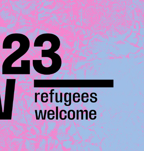Oprowadzanie kuratorskie z tłumaczeniem PJM Refugees Welcome. Artystki i artyści na rzecz uchodźczyń i uchodźców