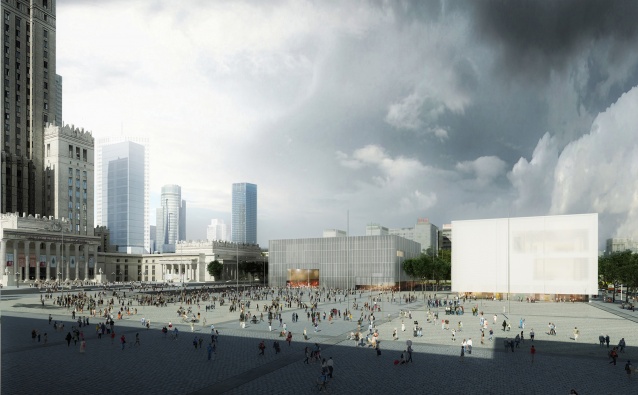 Here is the design of the new buildings for our Museum and TR Warszawa