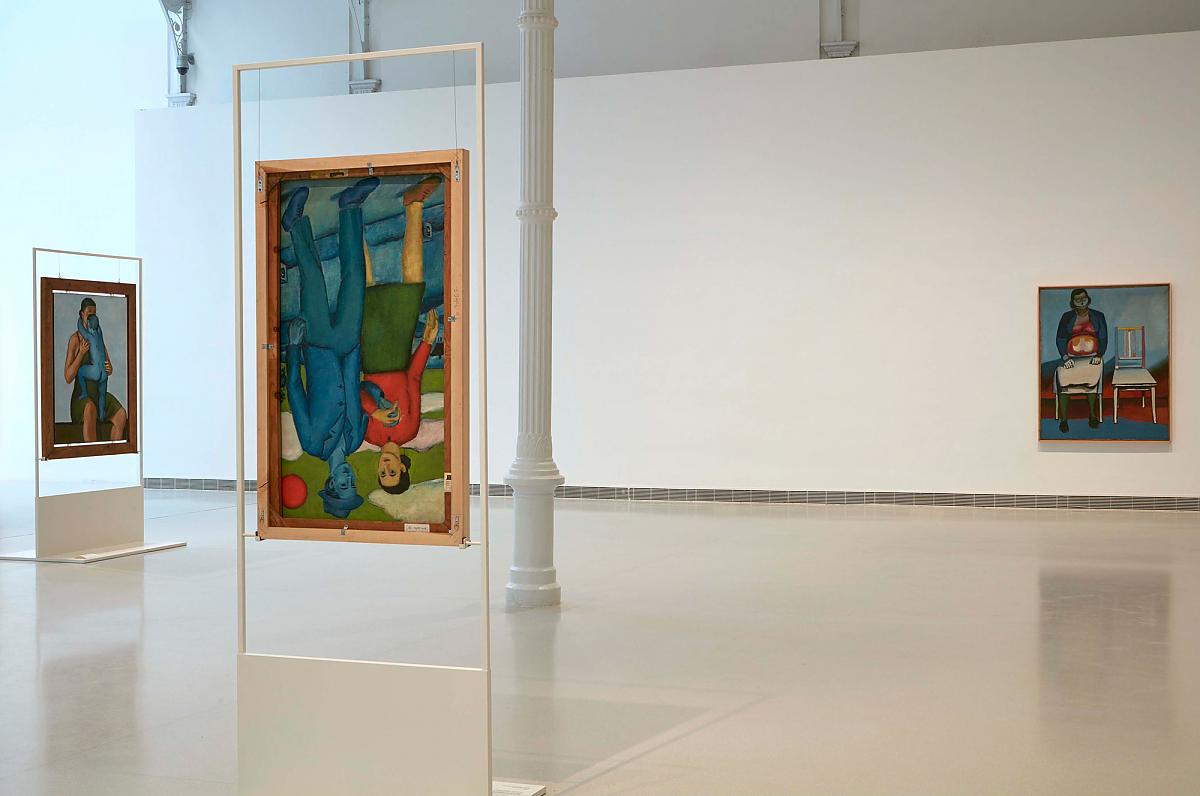 Widok wystawy „Andrzej Wróblewski. Verso / reverso”, Museo Nacional Centro de Arte Reina Sofía - Palacio de Velázquez (Parque de El Retiro), listopad 2015, fot. Joaquín Cortés/Román Lores