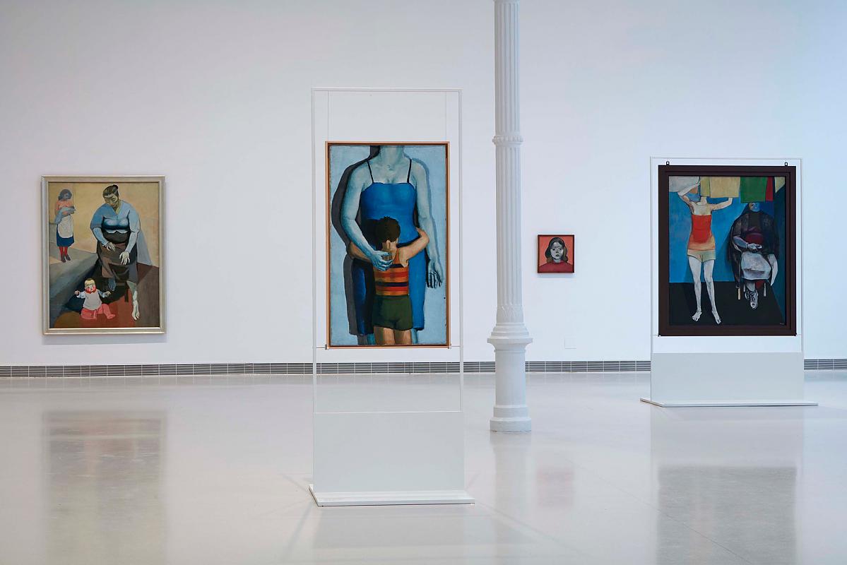 Widok wystawy „Andrzej Wróblewski. Verso / reverso”, Museo Nacional Centro de Arte Reina Sofía - Palacio de Velázquez (Parque de El Retiro), listopad 2015, fot. Joaquín Cortés/Román Lores