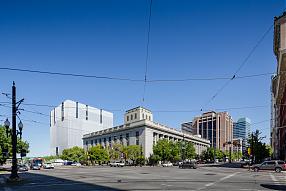 Budynek Sądu Federalnego w Salt Lake City, Utah, Stany Zjednoczone (2014) – panorama centrum miasta, fot. dzięki uprzejmości Thomas Phifer and Partners