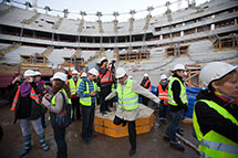 National Stadium construction site 